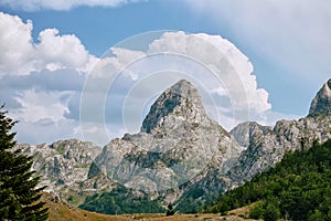 Peak Mountain In Montenegro