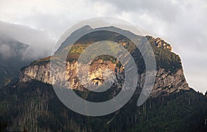 Peak Muran in High Tatras