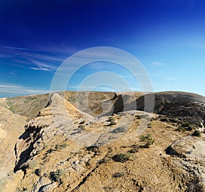 Peak and slopes plateau Shalkar-Nura