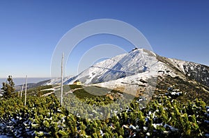 Peak Snezka 1602 m n.m.