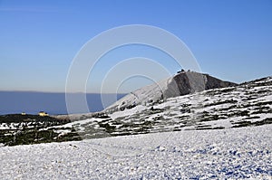 Peak Snezka 1602 m n.m. photo
