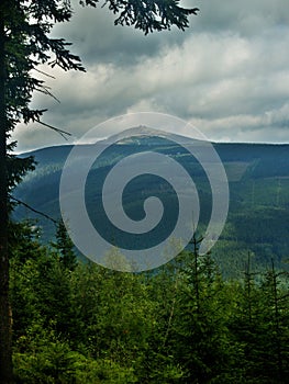 Peak Snezka 1602 m n. m.