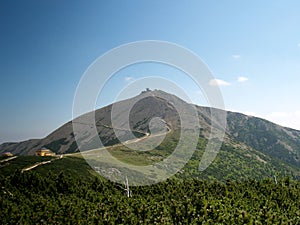 PEAK SNEZKA 1602 m n.m.