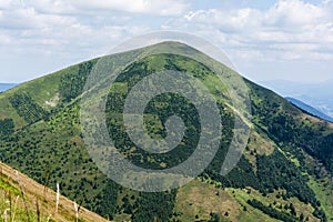 Peak Stoh - one of the highest and most characteristic peaks in Krivanska Mala Fatra