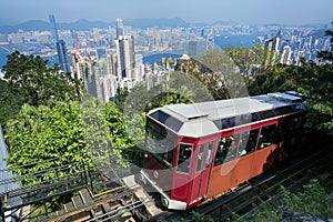 `Peak Tram` Hong Kong