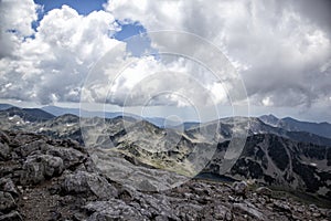 Peak Vihren in Pirin mountain