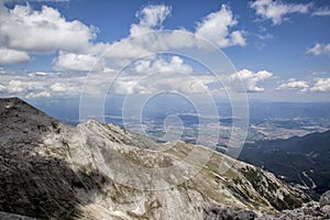 Peak Vihren in Pirin mountain