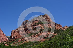 Peak in Zion National Park