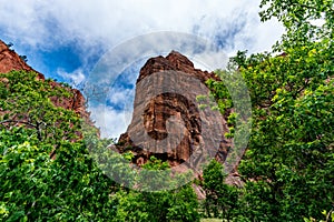 Peak at Zion National Park, Utah.