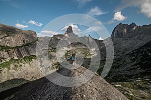 Peak Zvezdniy and Bird view