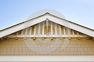 Peaked roof detail