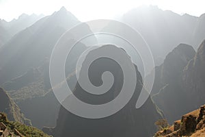 Peaks around Machu Picchu