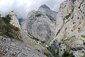 Peaks of Europe, route of Cares