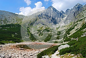 Peaks in High Tatras, Slovakia