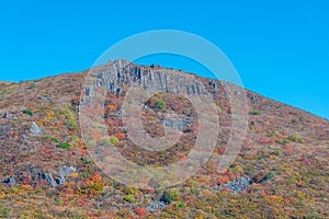 Peaks of Mudeungsan national park near Gwangju, Republic of Korea