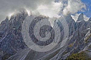 Peaks Rotwandspitzen, Sesto, Sexten Dolomites, South Tyrol