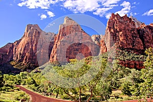 Peaks of Zion National Park, USA