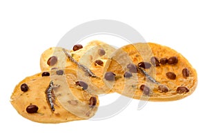 Peanut and anchovy crackers