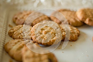 Peanut Butter Cookie Stack