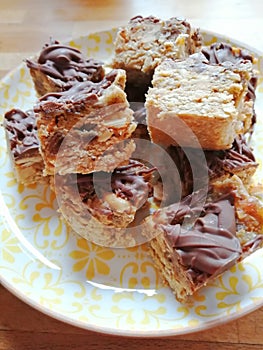 Peanut butter energy bars