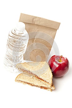 Peanut Butter and Jelly Sack Lunch