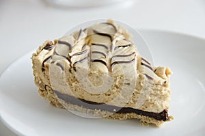 Peanut butter pie