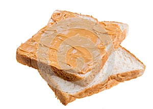 peanut butter sandwich and bread