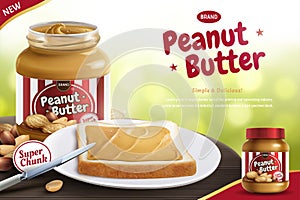 Peanut butter spread ads