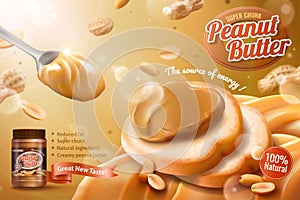 Peanut butter spread ads