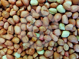 Peanut, ground nut, goober,pindar or monkey nut texture