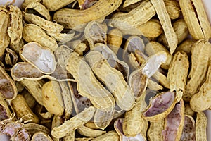 Peanut shells