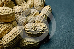 Peanuts in a shell texture  for food content