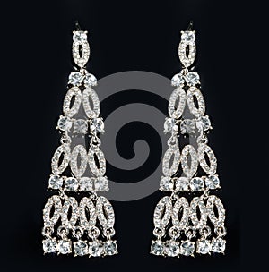 Pear Diamonds Earrings