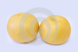 Pear isolated on background.