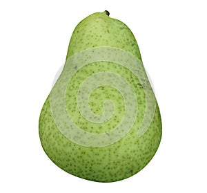 Pear isolated on white background - Easy to cut