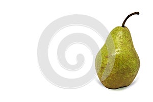 Pear juicy exotic fruit isolated