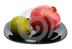 Pear and Pomegranate