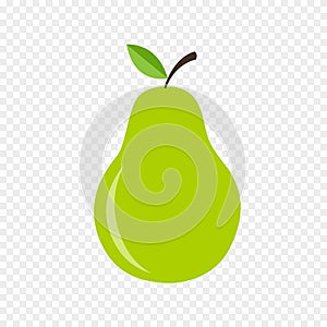 Pear vector icon photo