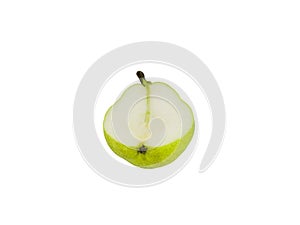 Pear Williams isolated over white background