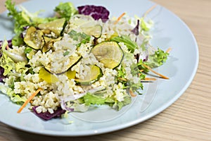 Pearl barley salad