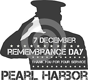 Pearl Harbor. Remembrance day