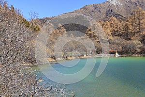 Pearl Lake at Yading Nature Reserve in Sichuan, China