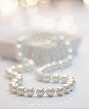 Pearl necklace