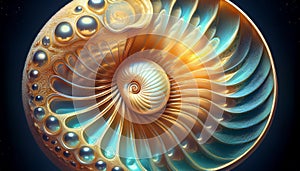 pearl in a shell sural image