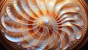 pearl in a shell sural image