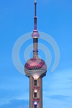 Pearl Tower at Dusk