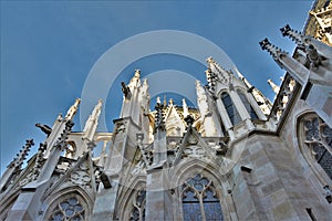 The pearl of Vienna. Votivkirche or Votive Church