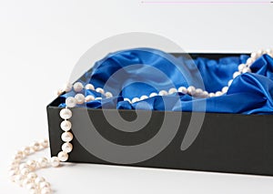 Pearls In A Satin Lined Gift Box