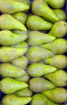 Pears close-up background