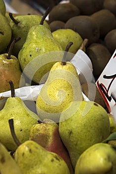 Pears at the Farmer`s market
